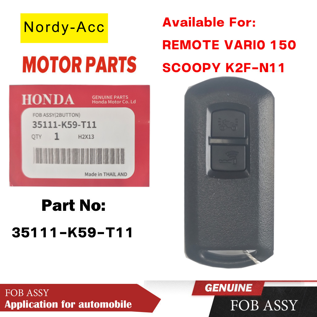 Honda Click 150i / Airblade 150 Remote key 100% genuine smart key ...