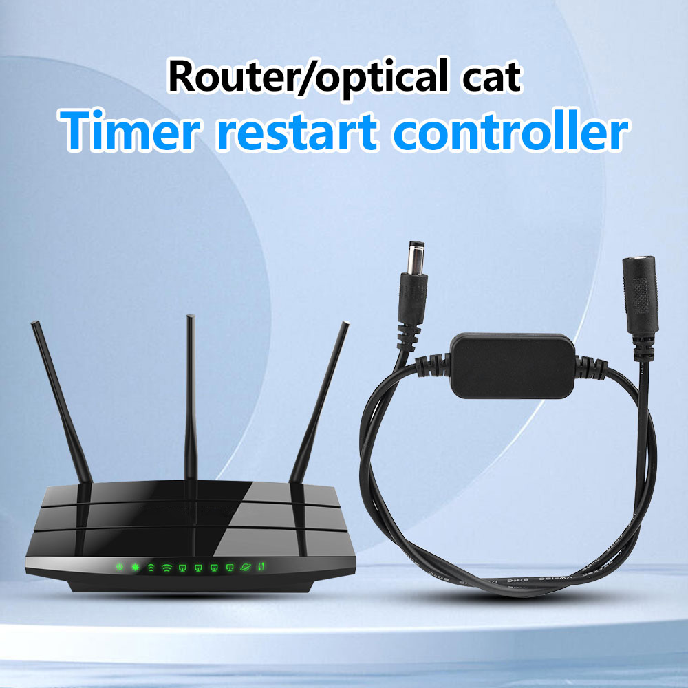 WiFi Router Reset DC9 15V Rebooter Restart Module Timing 24H Automatic ...
