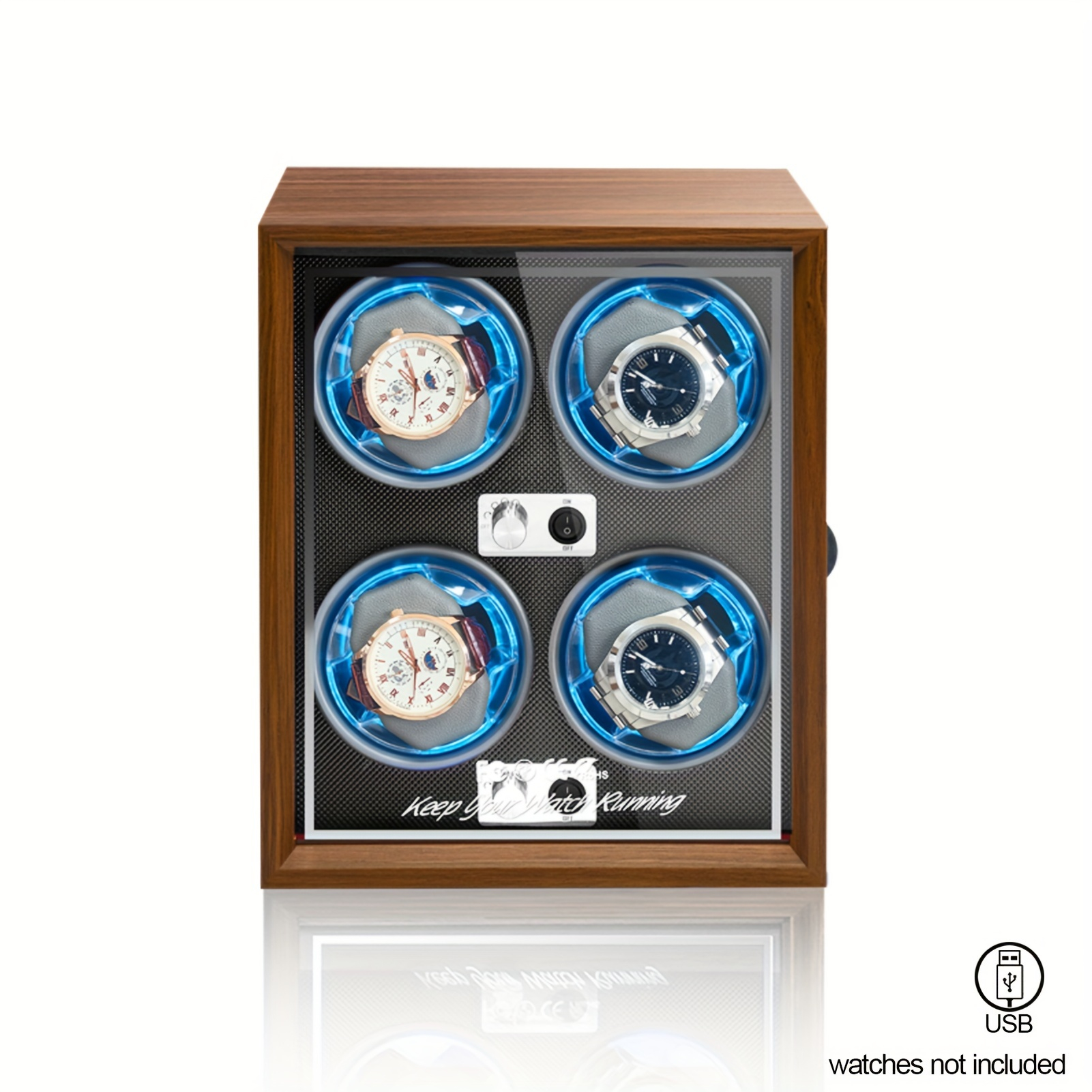 【COD】Motor Shaker Watch Winder Display Box Automatic Mechanical ...