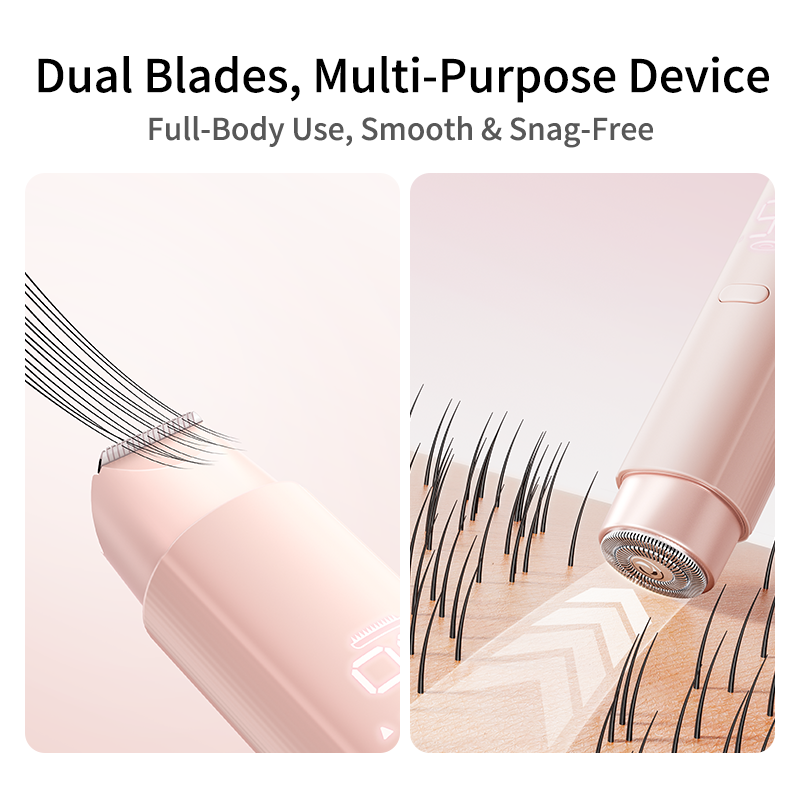 German VTT Female Hair Shaver Trimmer 2 in 1 Underarm Private Area Full ...