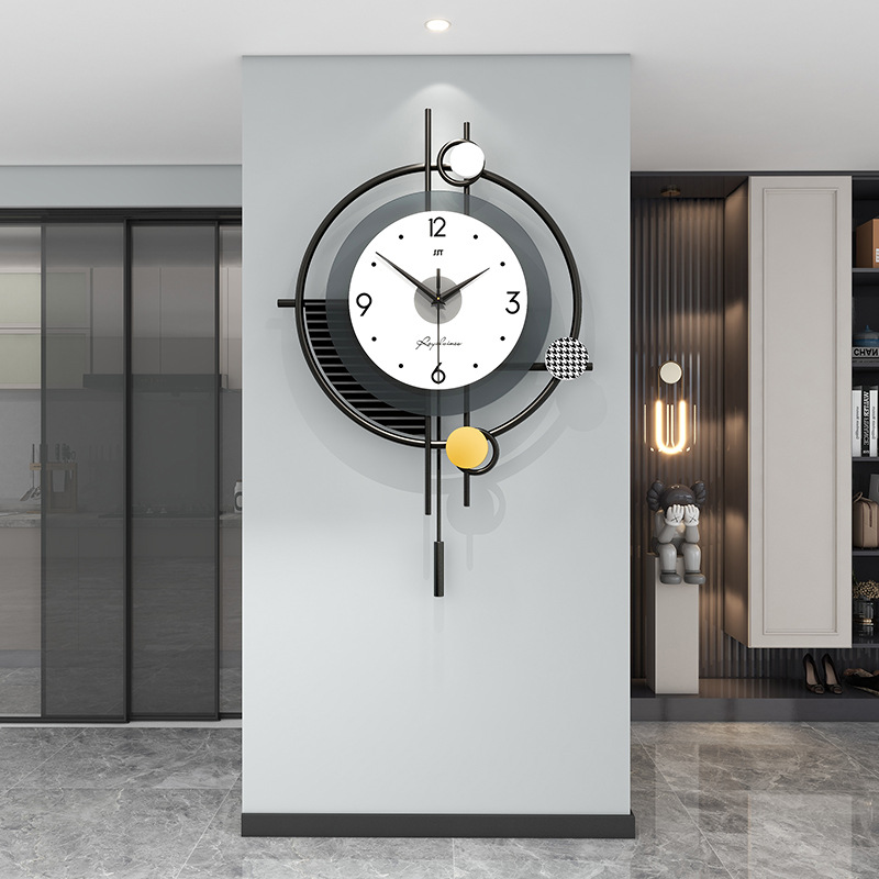 Creative Clock Living Room Dining Room Clock Wall Decor Nordic ...