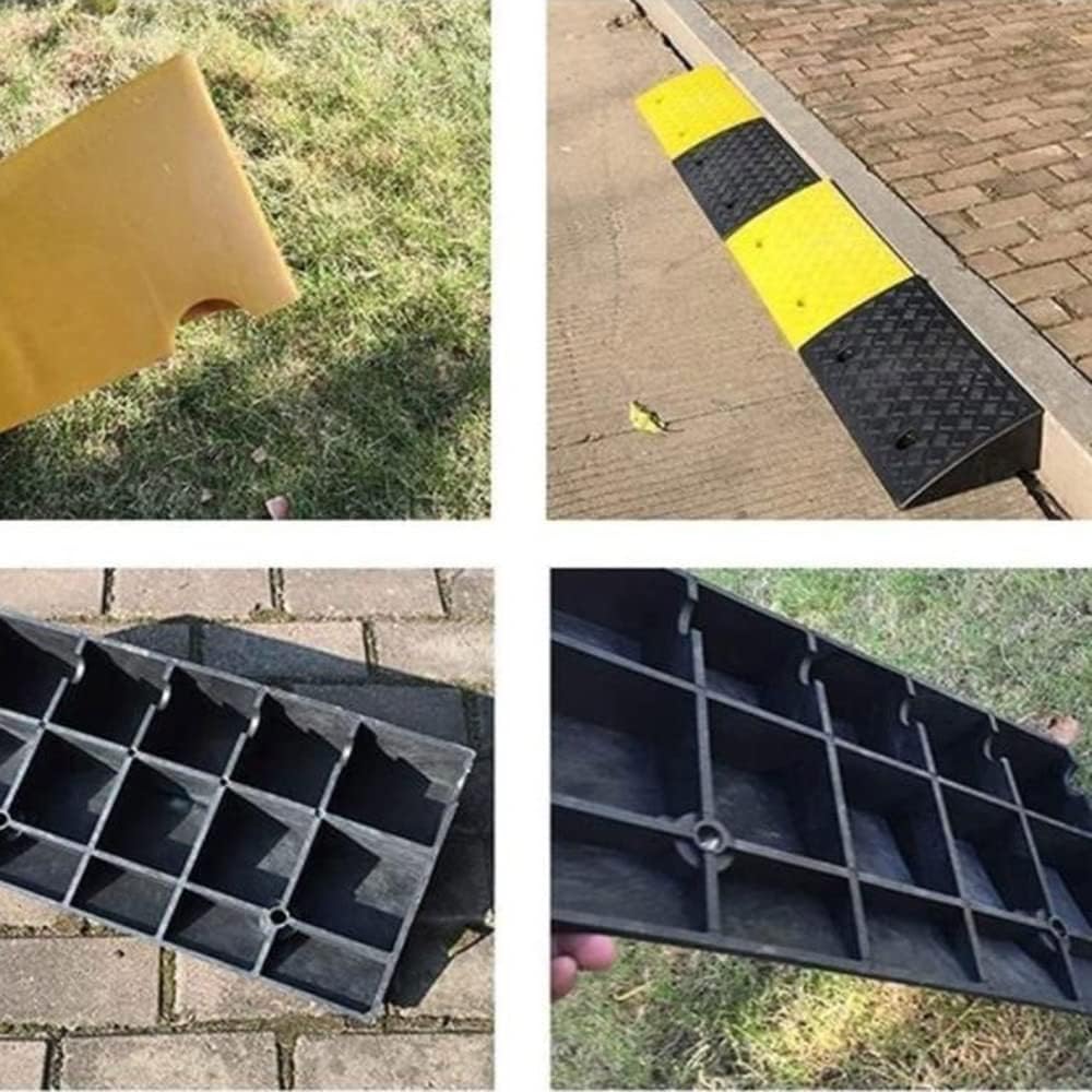 Heavy Duty Portable Plastic Curb Ramp for Driveway Loading Dock ...