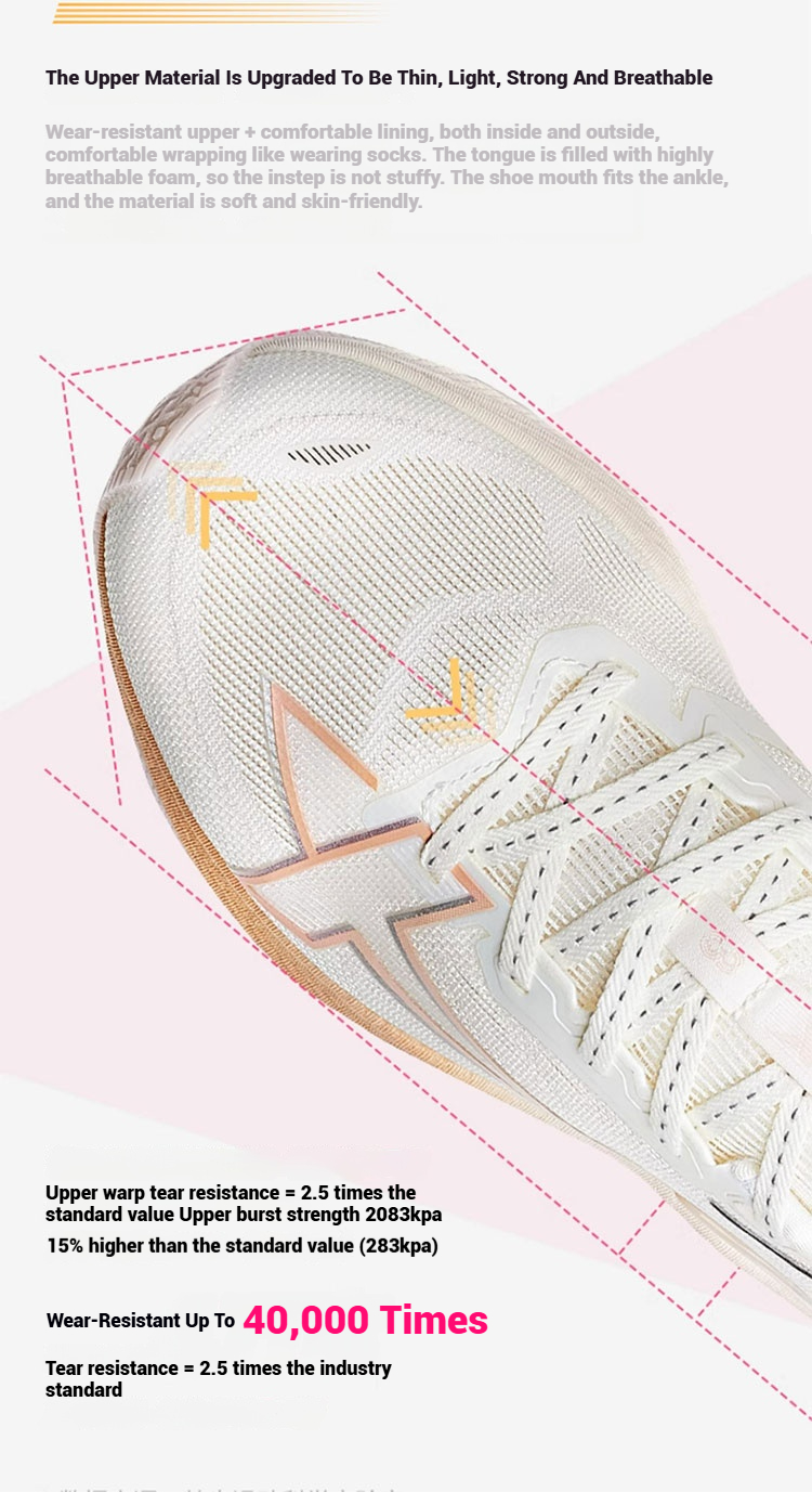 【XTEP】2000KM 3.0 Women New Color Running Shoes Rebound Support ...