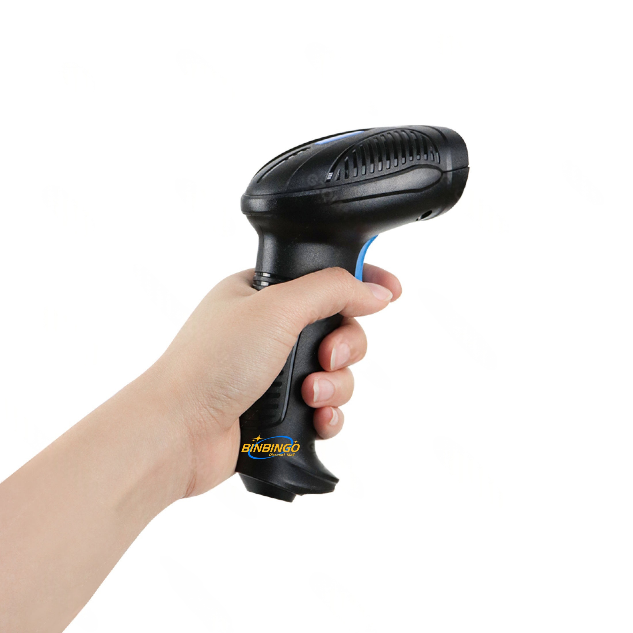 Handheld Barcode Scanner, Wired and Wireless Bluetooth 2D laser Barcode ...