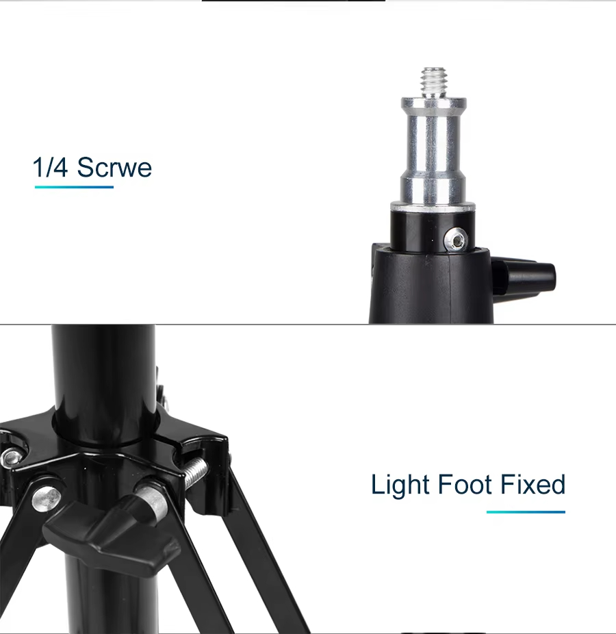 Reverse Fold 4 Section Light Stand 180cm for Studio Flash,Portable ...