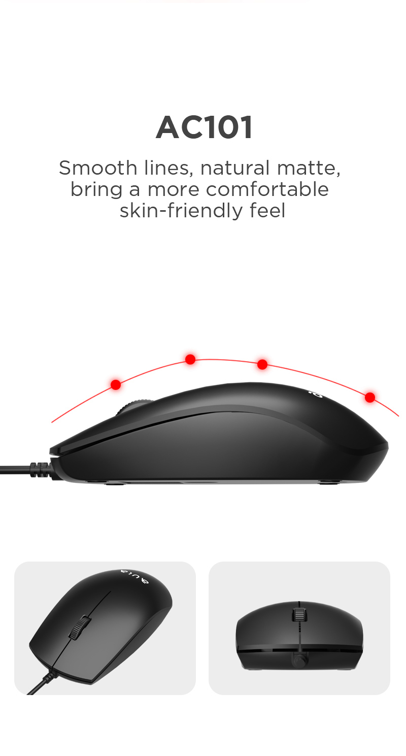 AULA AC101 Wired Keyboard and Mouse Combo for PC Laptop keyboard Kit ...