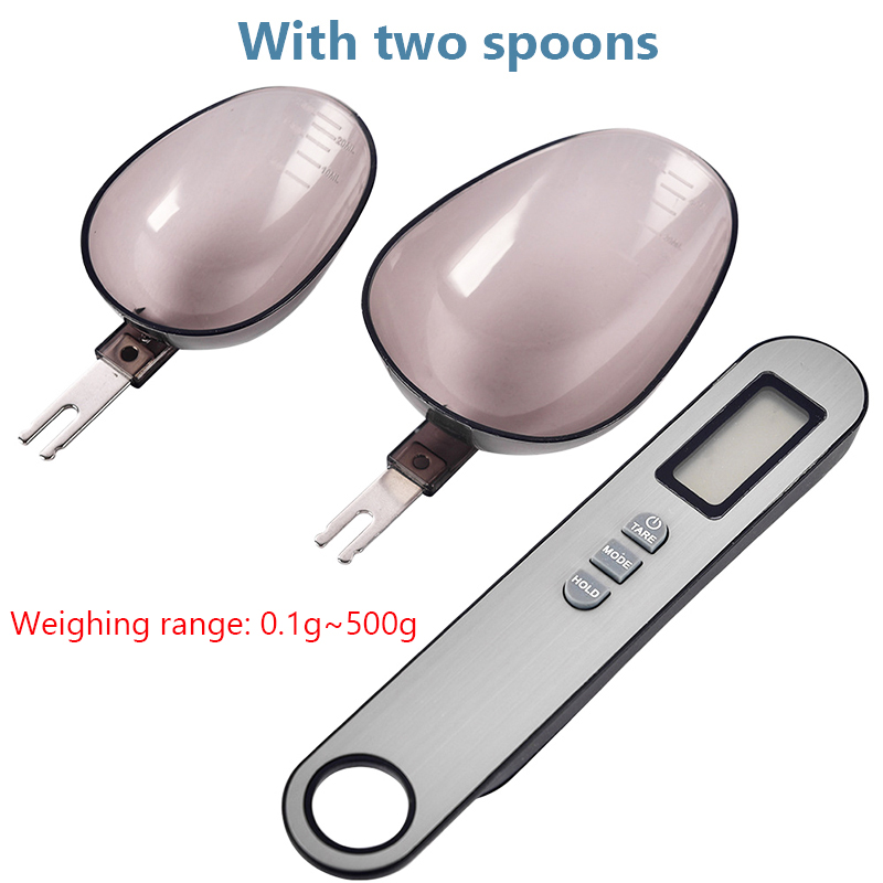 KIPRUN Food Spoon Scale, 0.1g/500g Digital Kitchen Scale, Stainless ...