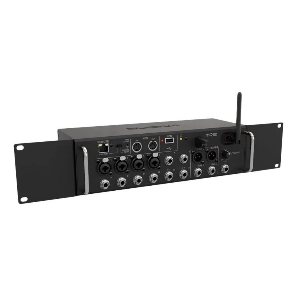 Midas MR12 Rack Mount Professional Digital Mixer Built-in Wif DSP Audio ...