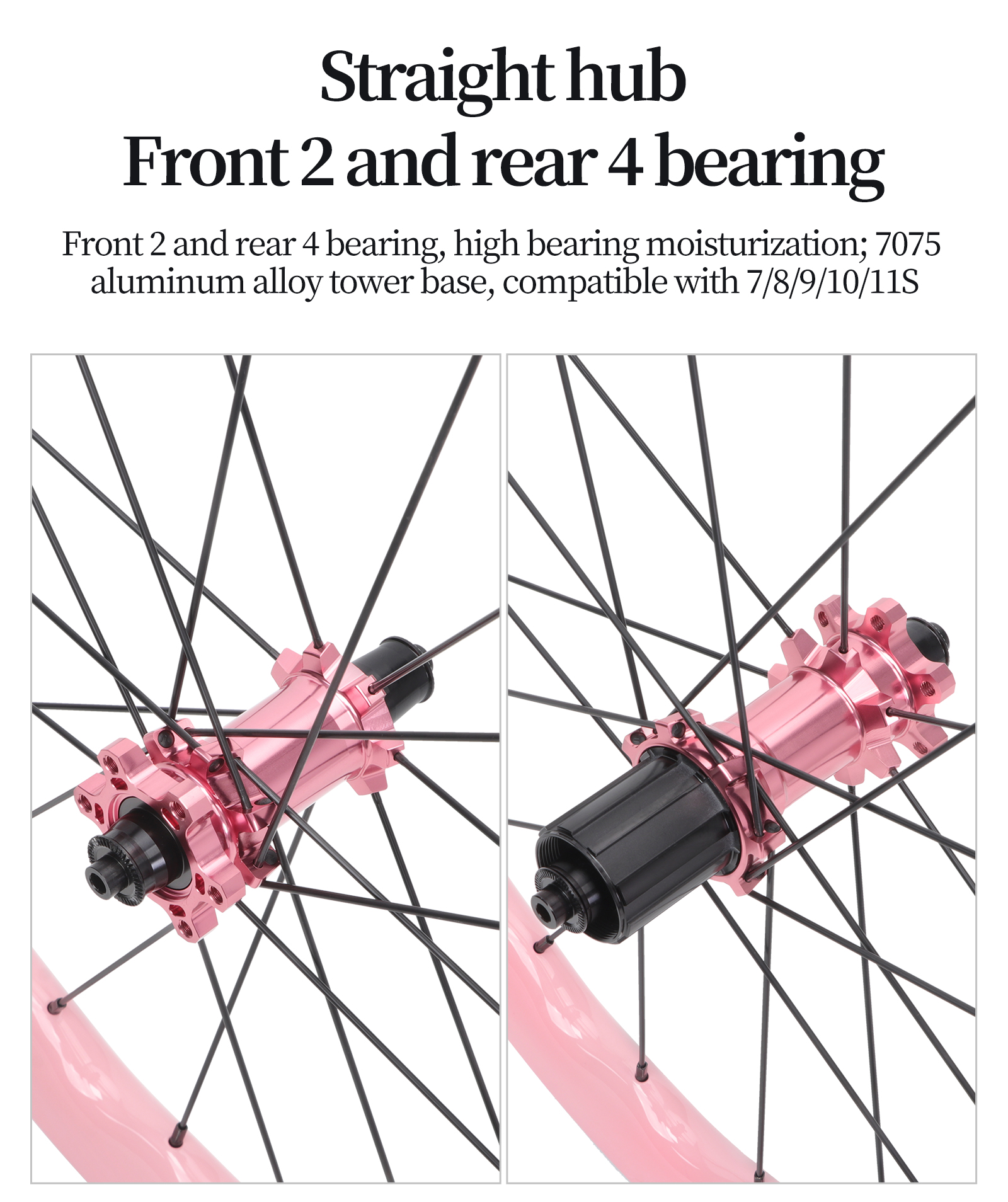 LITEPLUS Folding Bike Wavy Carbon Fiber Wheelset - 20-inch, Modified ...