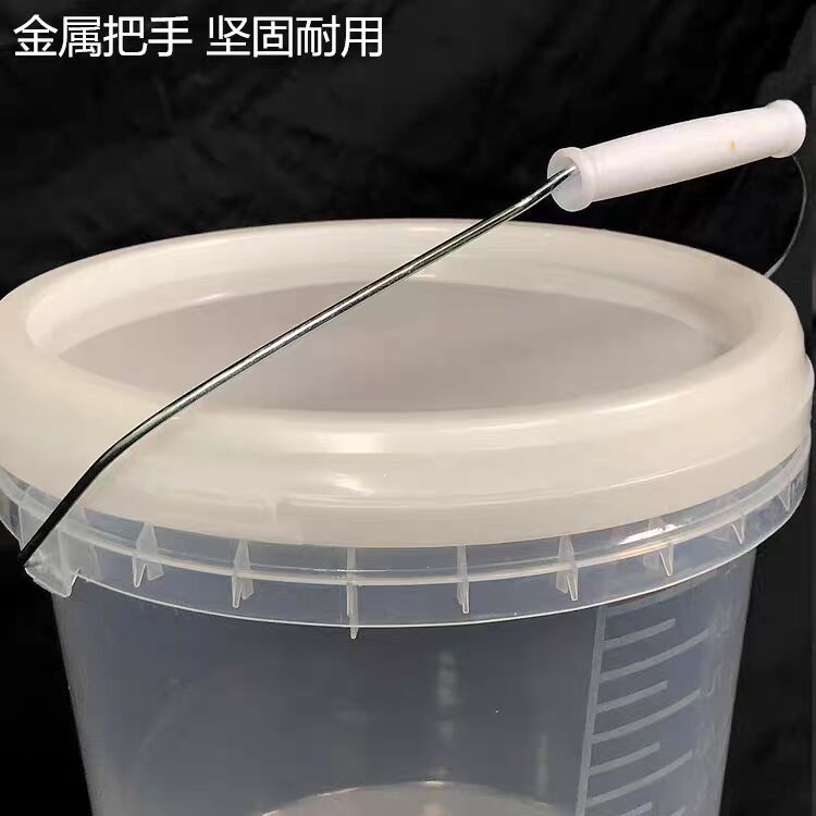 [Ready Stock] Transparent plastic bucket with scale 20L10 liters 5 kg ...