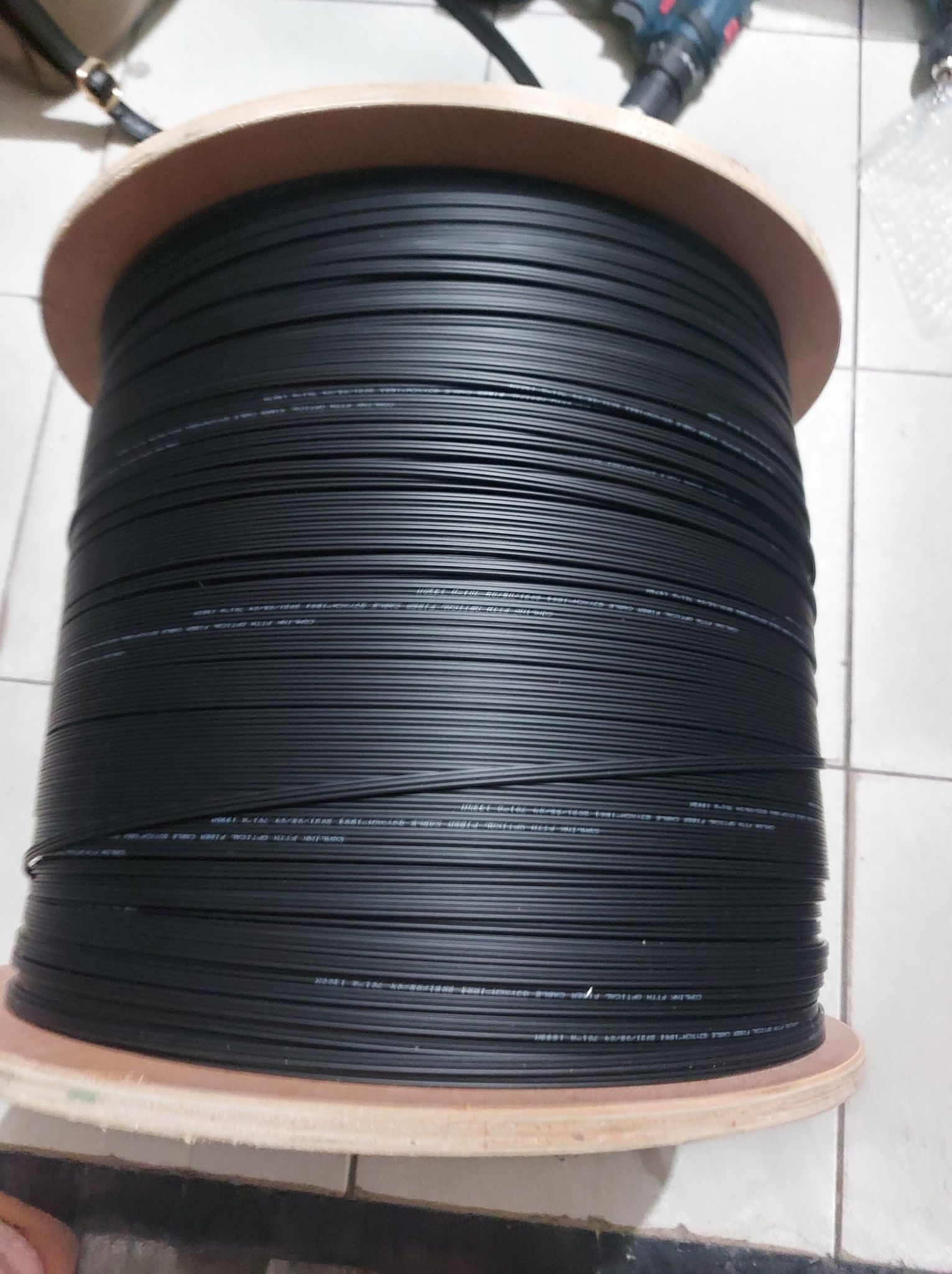[Enough length] FIBER OPTIC CABLE 1KM 2KM 1CORE 2CORE 4CORE 3STEEL ...