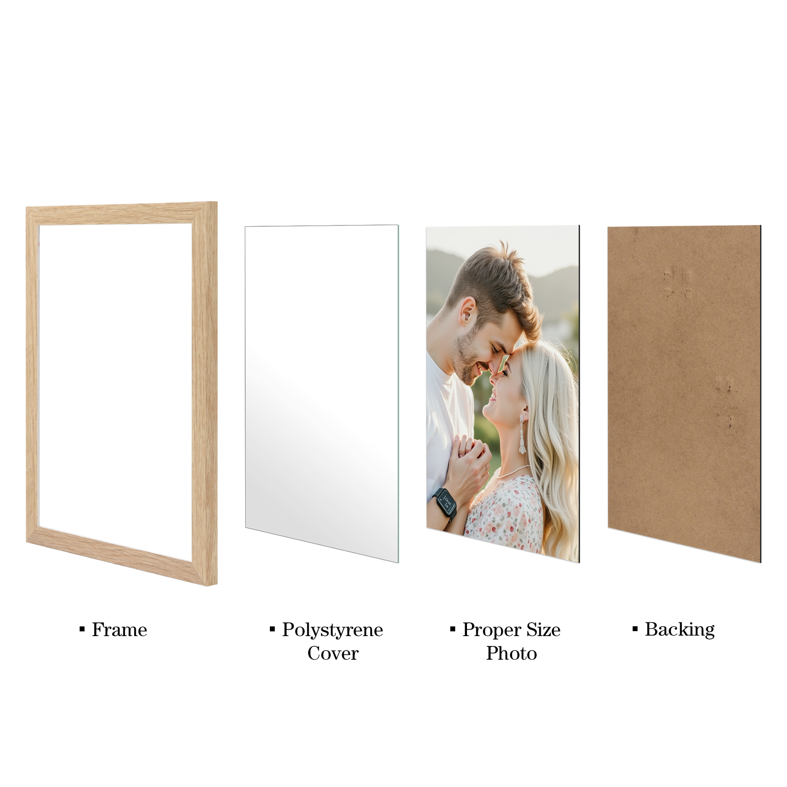 Picture Frame A4/4R/5R/6R/8R/A3 Size Photo Frame Wall Decor Graduation ...