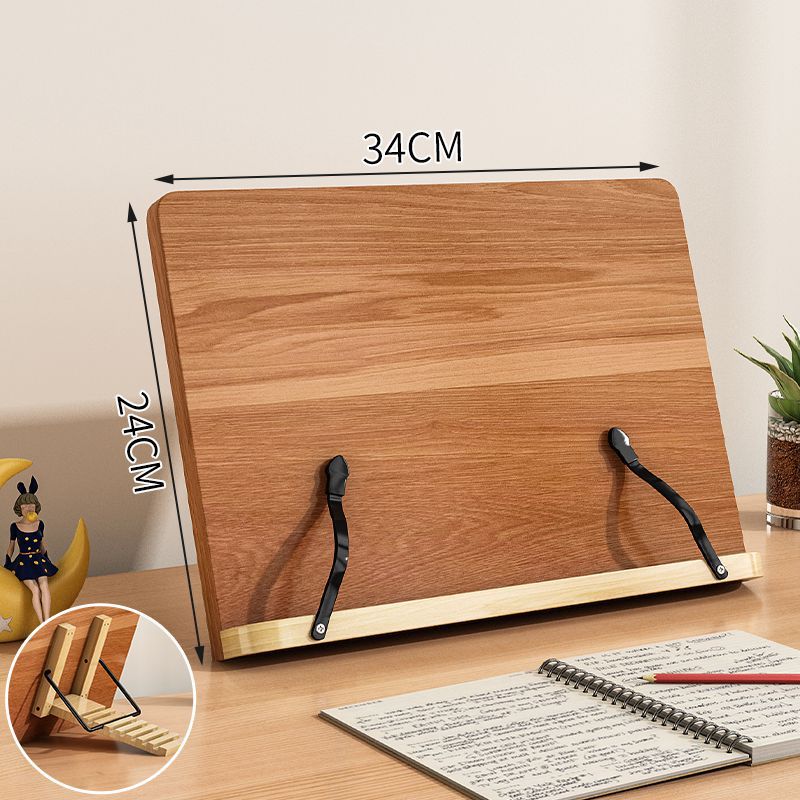 Adjustable Reading Bookstand Wooden Book Holder Stand Foldable For ...