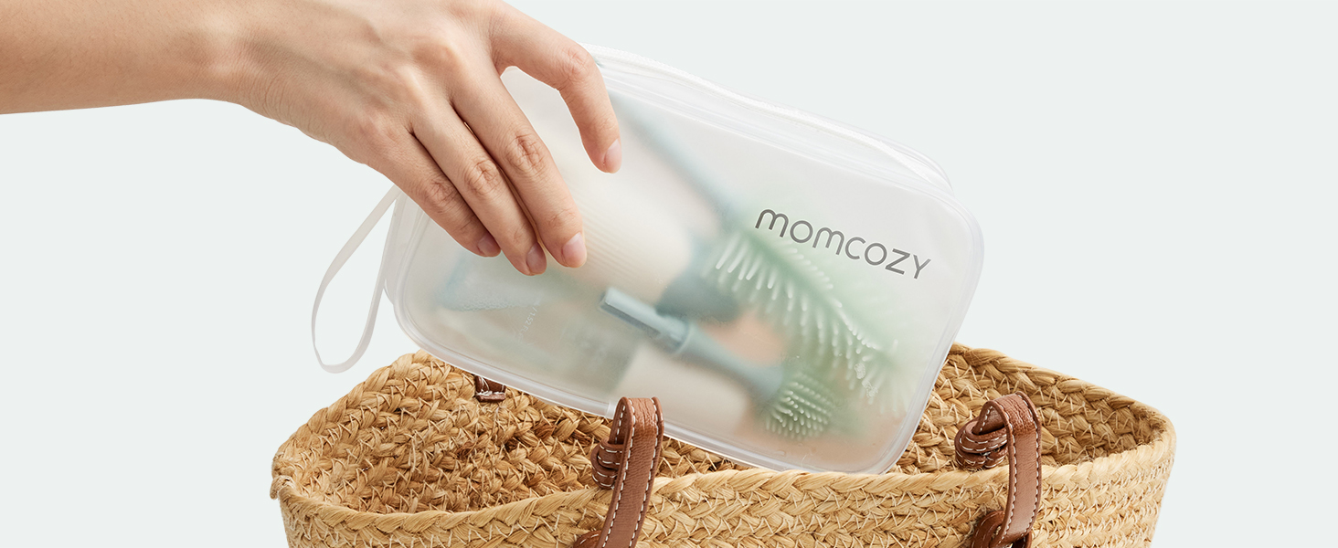 Twistshake Anti-Colic Baby Bottle 180ml With Powder Container - Pastel Pink