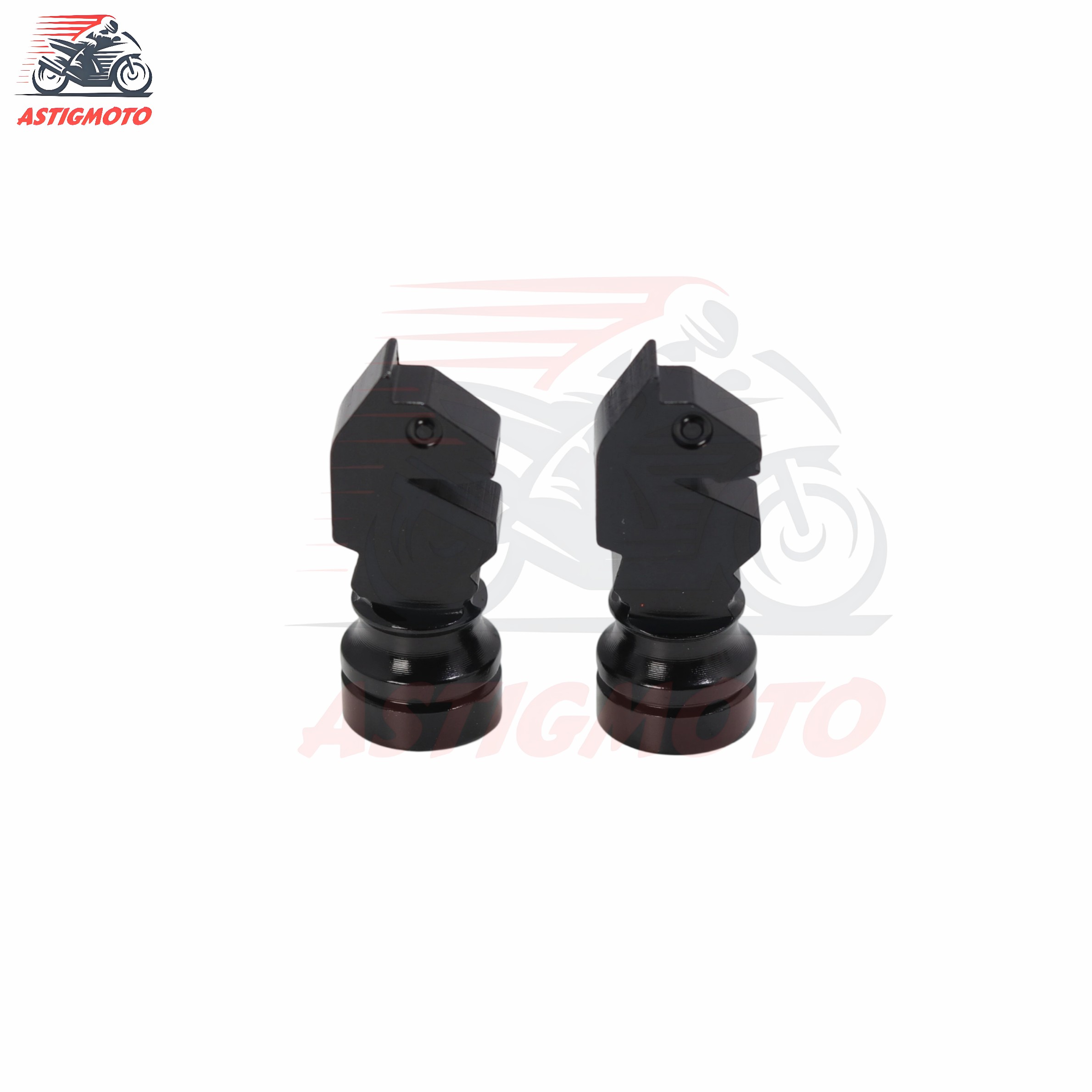 2PCS Universal Motorcycle Tire Valve Cap Pito Caps Aluminum Alloy For ...