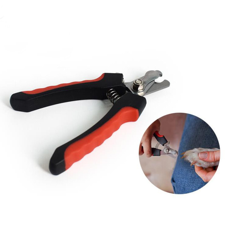 Pet Grooming Scissors Stainless Steel Trimmer With Safety Lock For Cats ...