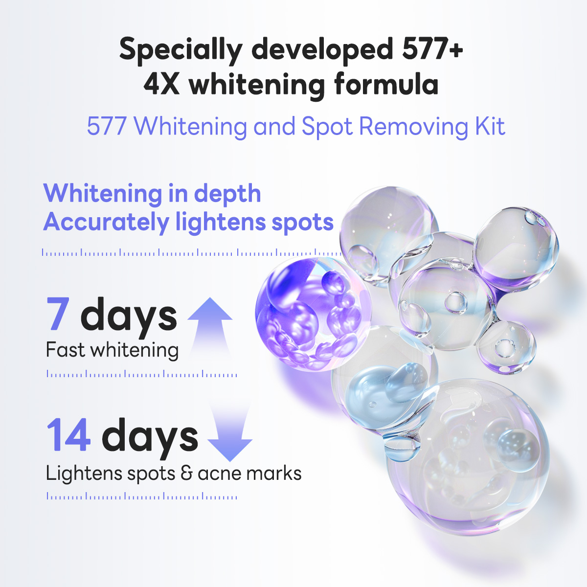 PAPA FEEL 577 Dark Spot Whitening Set Gentle Brilliant Cream Beauty ...