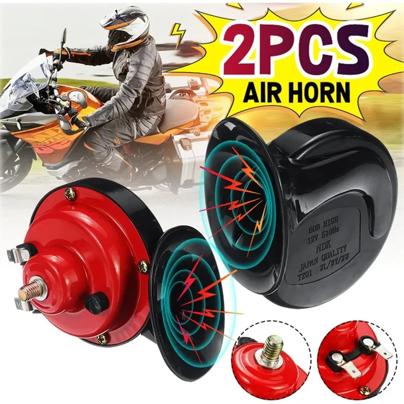Train Horn 12V/24V Super Loud 300DB Waterproof Universal Car Horn For ...