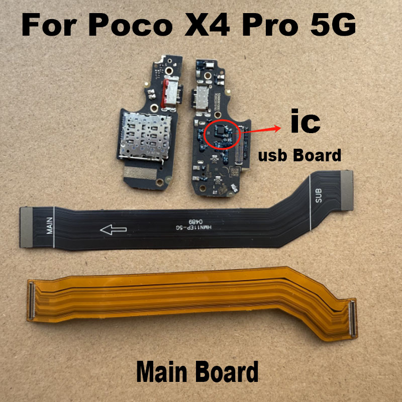 For Xiaomi Redmi Note 11 Pro 5G / Poco X4 Pro 5G USB Charging Board ...