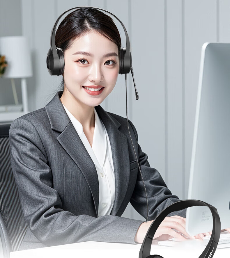 Lenovo E01 Wired Headsets Headphones with Microphone Noise Canceling ...