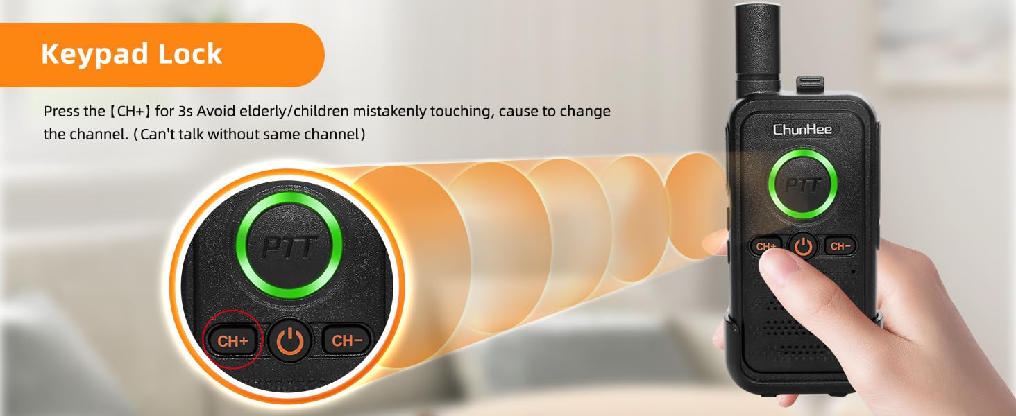 Daytech ChunHee Black Intercoms Wireless For Home Caregiver Pager ...