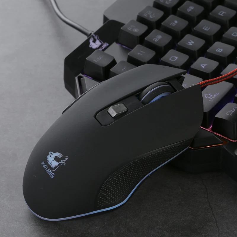 Honeycomb RGB Wired Gaming Mouse with 16M Color Lighting for PC and ...