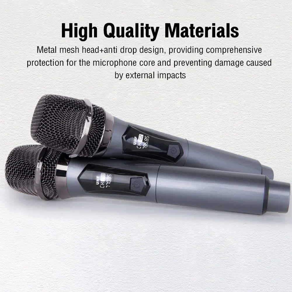 100% Original Professional Wireless Microphone UHF HD sound Handheld ...
