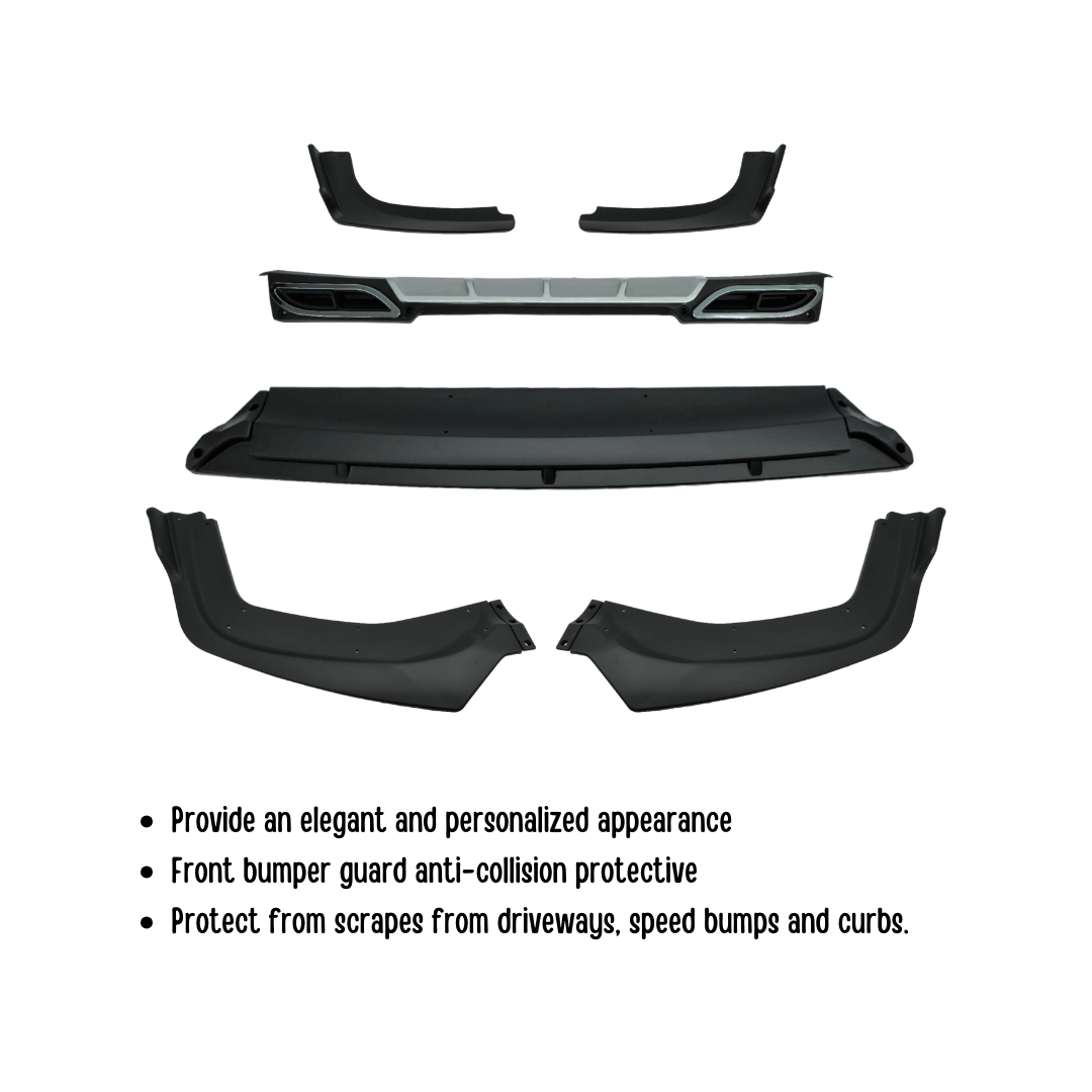 Front and Rear Lip Chin Diffuser Toyota Wigo Car Protection Car ...