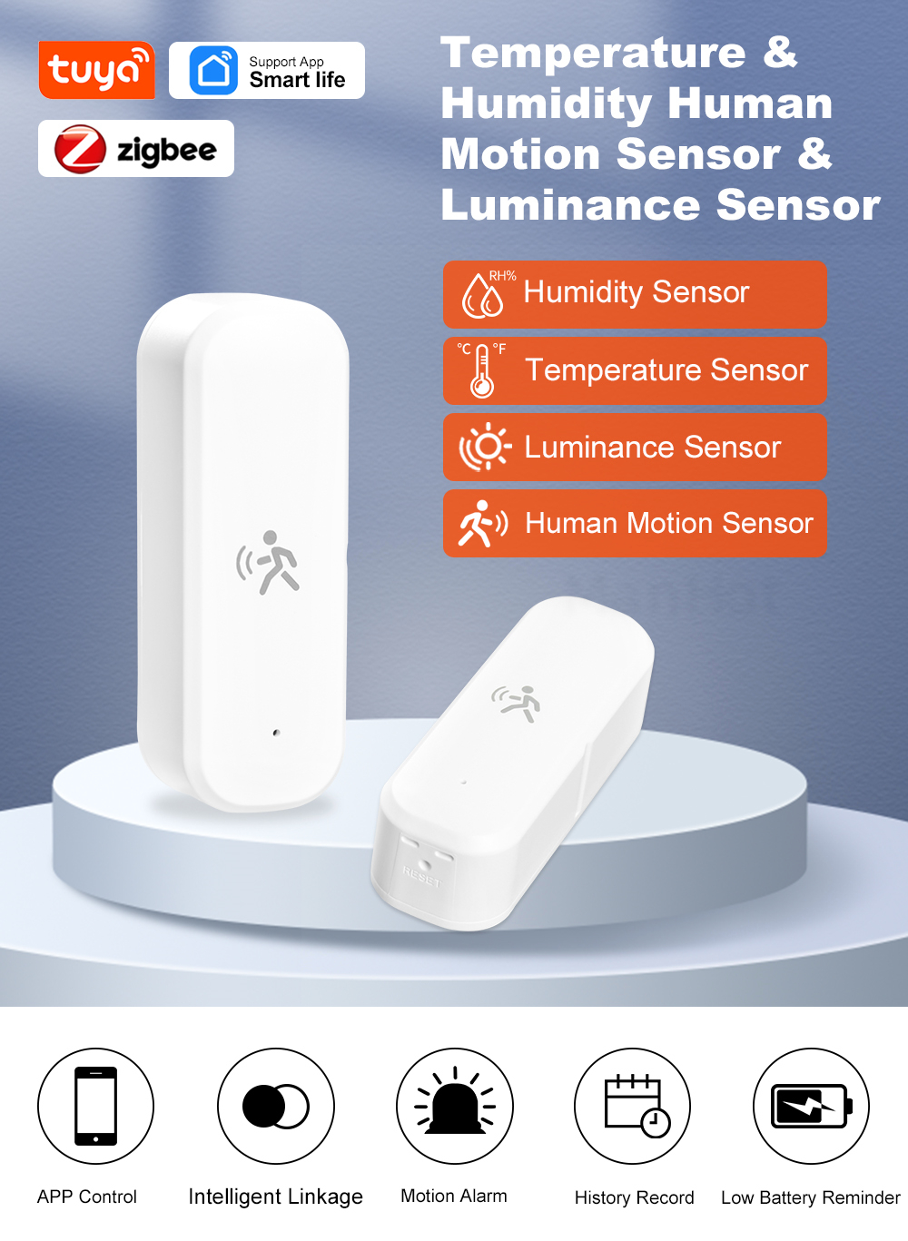 Home Automation Compatible 3in1 mmWave Radar PIR Motion Sensor with ...