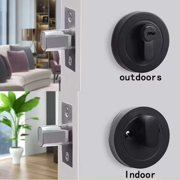 Invisible Door lock 304 Stainless Steel Atresia Double-sided Lock ...