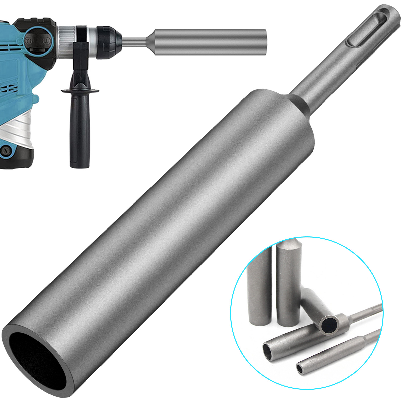 {COD}-Allaloe SDS Plus Ground Rod Driver Durable 16mm/20mm Earth Stake ...