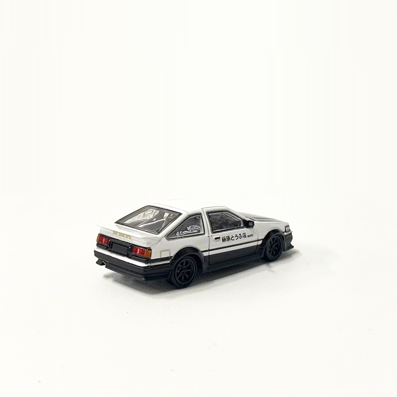 DCT 1:64 Model Car Toyota Levin AE86 RWB Wide Body Refitting Alloy Die ...