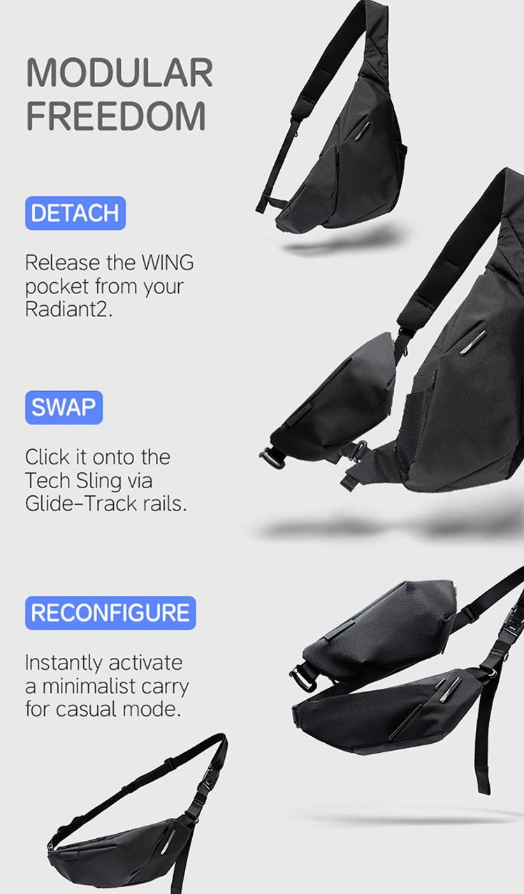 NIID R2 new crossbody bag Radiant II | The Space Revolution | Shopee ...