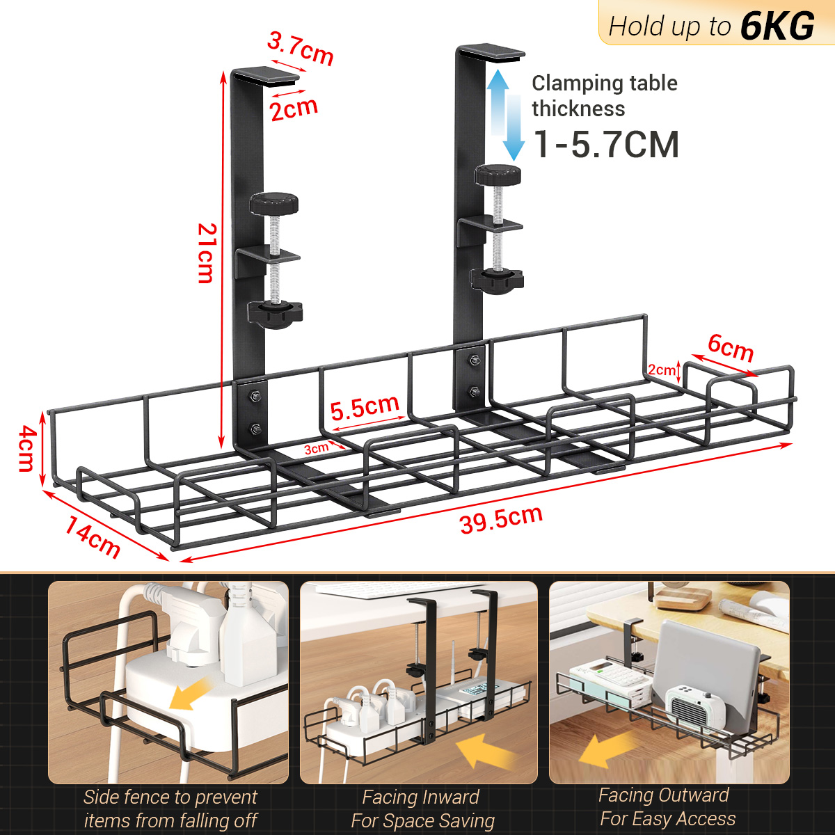 Under Desk Cable Management Tray Cable Management Tray Desk Socket ...