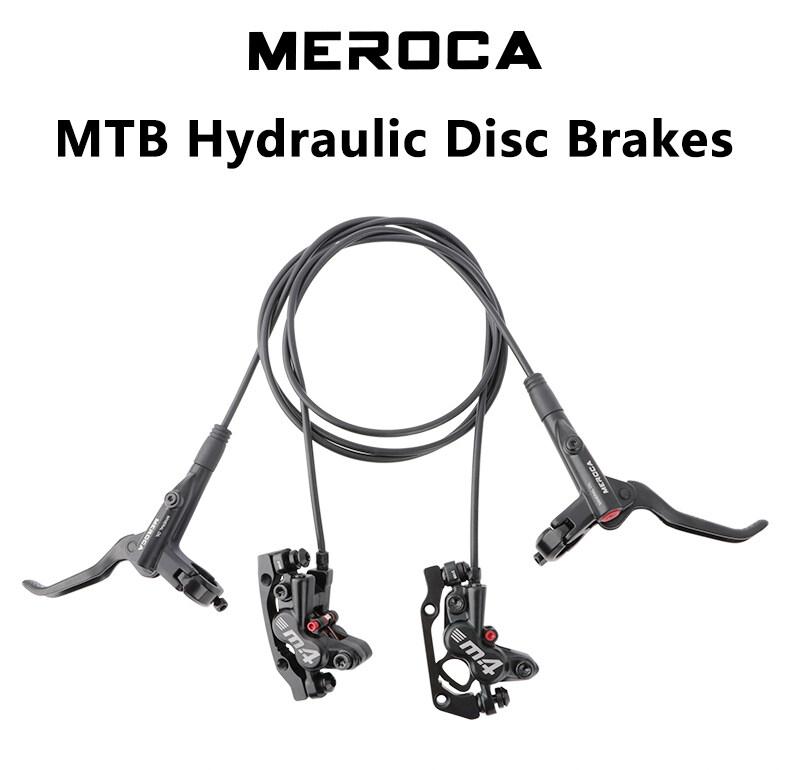 MEROCA M4 4-Piston Hydraulic Disc Brake - MTB Hydraulic Disc Brake ...