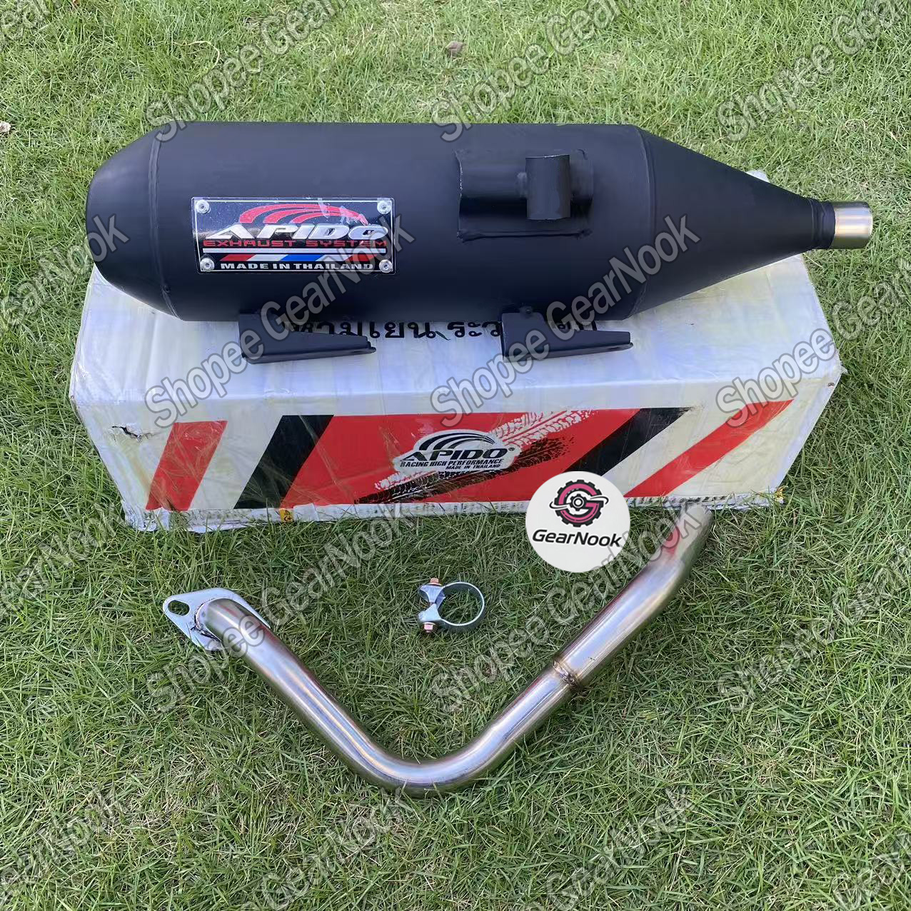 Apido Pipe for Honda click 125i/click 150 Pipe muffler v3 set Game ...