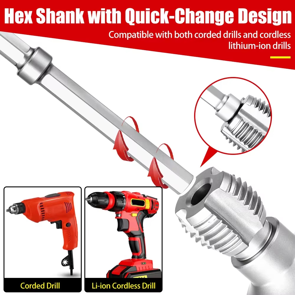 PPR/PVC Dual Threading Tool Hex Shank Die Internal External Threads for ...