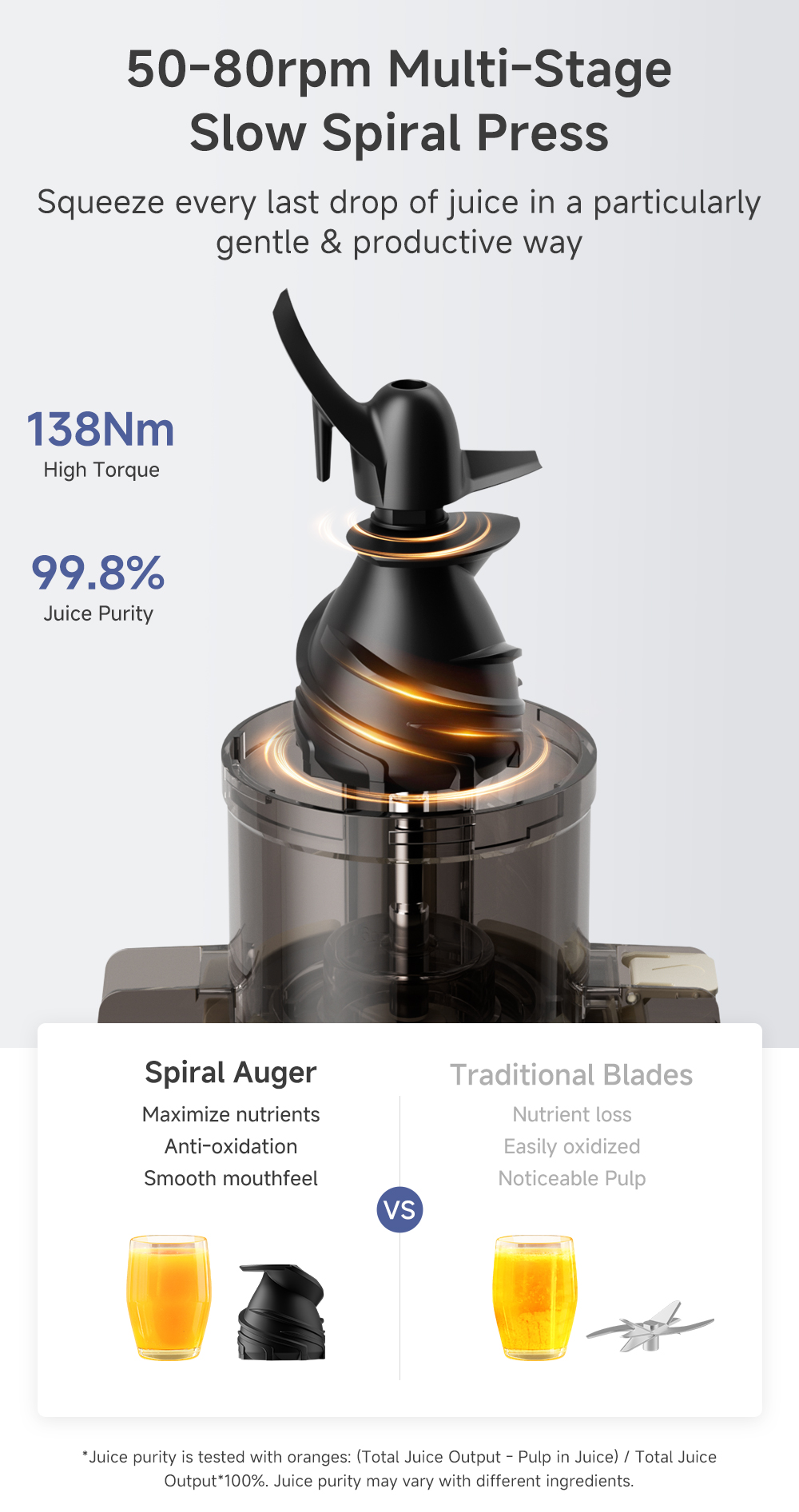 Simplus Fruit Vegetable Juicer Machine MIxer Juicer Blender Centrifugal ...