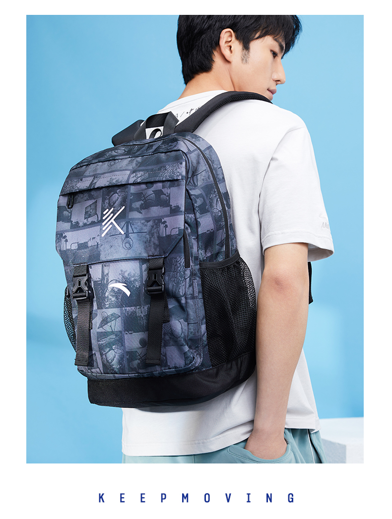 ANTA Unisex Sports Backpack Sporty Trendy Casual Student Commuting ...