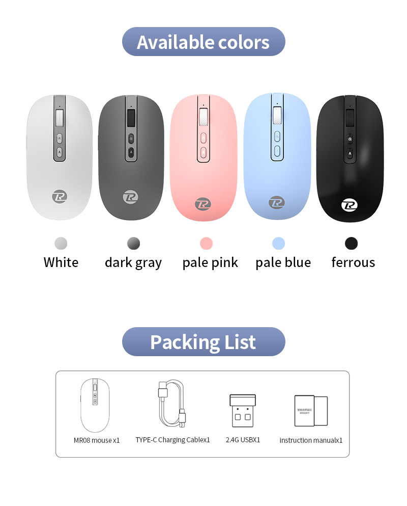 Ai Intelligent Bluetooth Mouse Wireless Voice Control Input Translation ...