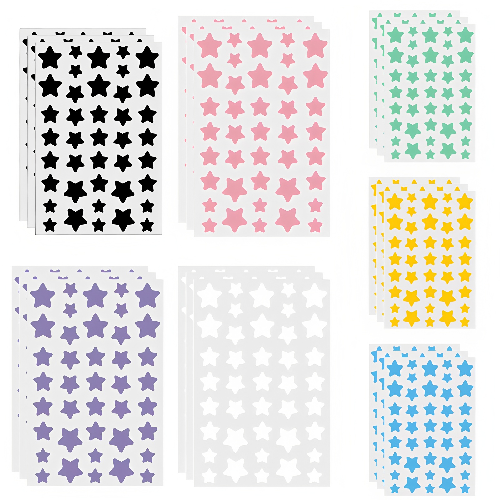 280PCS Cute Star Acne Patches for Face, Hydrocolloid Spot Stickers for ...