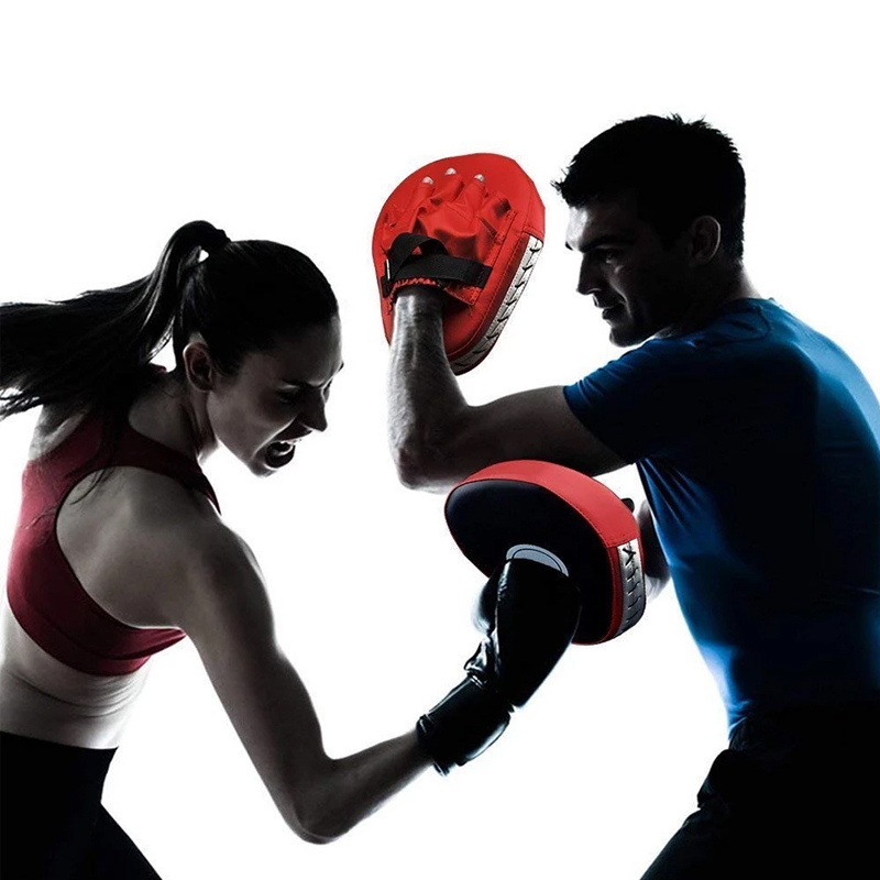 Boxer Target Training Pad - Curved Hand Target for Sanda/Taekwondo, PU ...