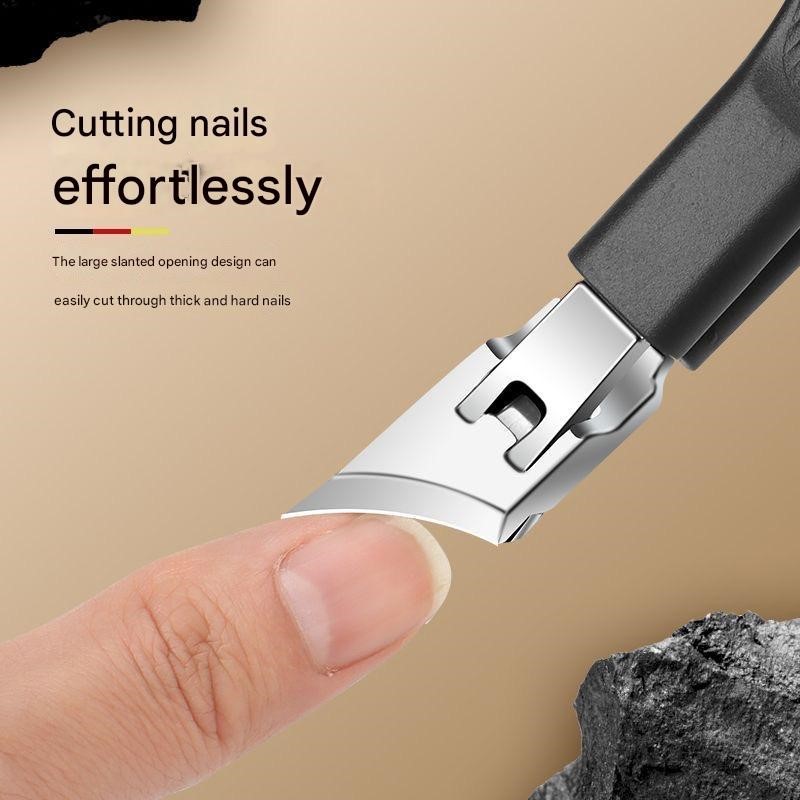 Nail Clipper Trimmer Large Sharp Stainless Steel Anti Splash Sharp ...