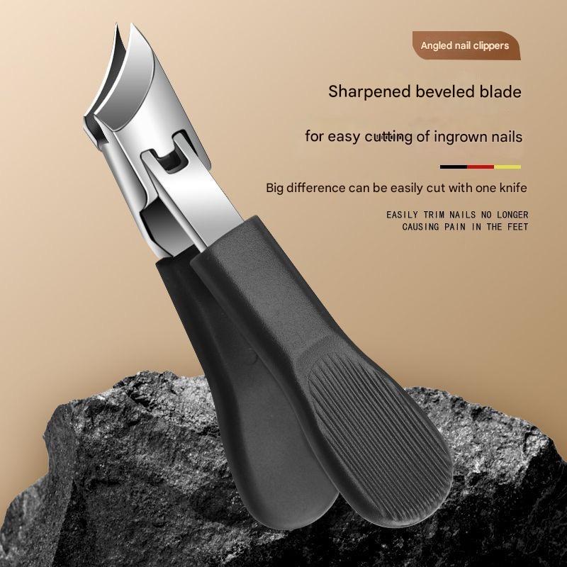 Nail Clipper Trimmer Large Sharp Stainless Steel Anti Splash Sharp ...