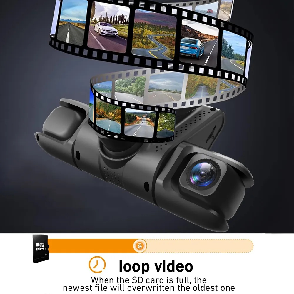 Alston S40Dash cam For Car Front And Rear 4 Camera 1080P Car Dashcam ...