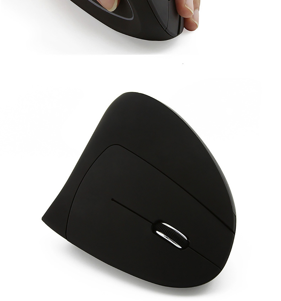 Vertical USB Mouse Wireless PC Laptop Office Home Computer Desktop ...