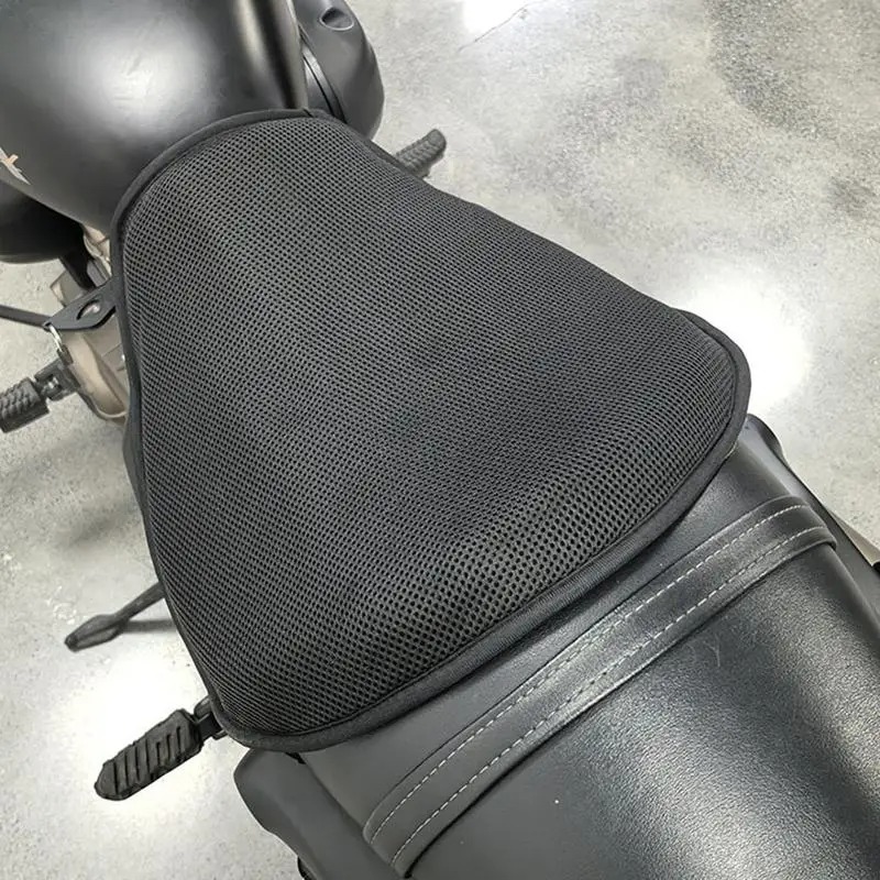 Motorbike Gel Seat Cushion Cover – Honeycomb Structure for Airflow ...