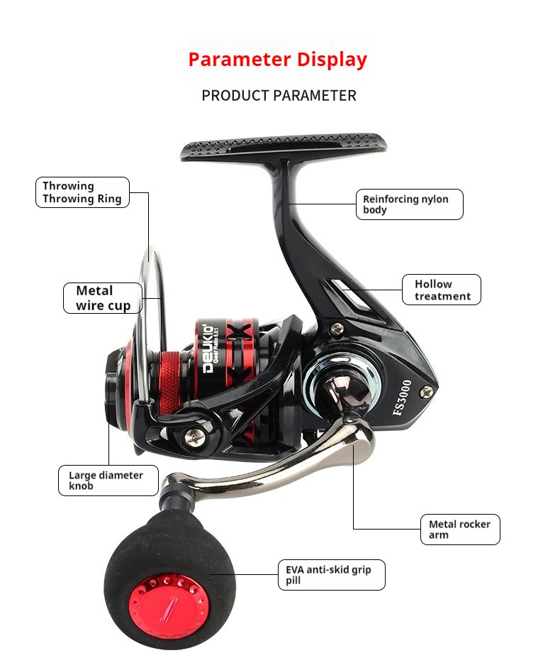 【COD】Fishing Rod Set 1.8/2.1M Spinning Rod 5.2:1 Metal Reel Max Drag ...