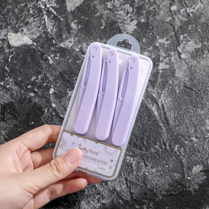 Kelly Face Folding Micro Blade Eyebrow Razor Trimmer Shaver Beauty ...