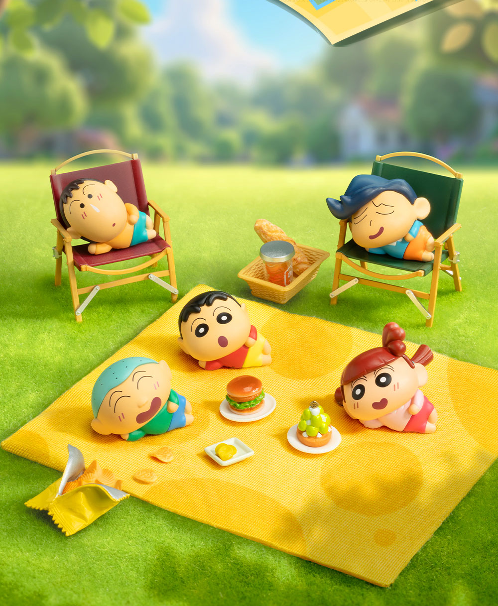 52TOYS Crayon Shin-chan MiniMe Series-Lazy Chill Series Blind Box ...